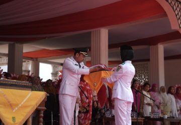 Bupati Rohil Afrizal Sintong Jadi Irup HUT Republik Indonesia ke-79 Tahun 2024