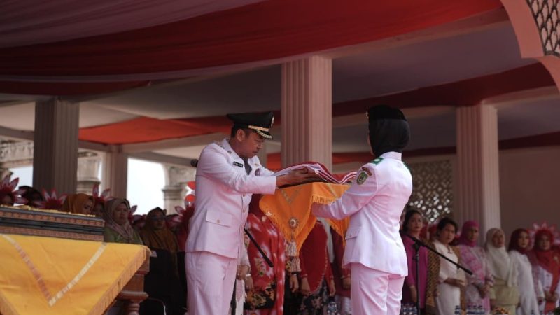 Bupati Rohil Afrizal Sintong Jadi Irup HUT Republik Indonesia ke-79 Tahun 2024