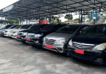 Diduga Mobil Dinas Milik Pemkab Kampar Dikuasai Oleh Orang Yang Tidak Berhak Memakainya sebanyak 150 Yunit