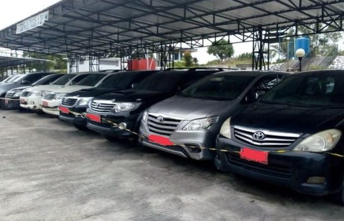 Diduga Mobil Dinas Milik Pemkab Kampar Dikuasai Oleh Orang Yang Tidak Berhak Memakainya sebanyak 150 Yunit