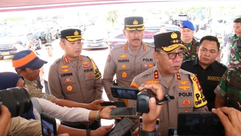Siap Hadapi Pilkada 2024, Kapolda Kepri Pimpin Apel Gelar Pasukan Operasi Mantap Praja Seligi 2024