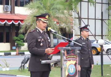 Polresta Barelang Gelar Upacara Peringatan Kemri Ke -79 Tahun 2024 Dengan Penuh Khidmat