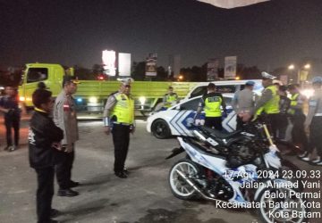 Polresta Barelang Bersama Polsek Jajaran Amankan 191 Unit Sepeda Motor yang Menggunakan Knalpot Brong, Tidak Sesuai Spesifikasi