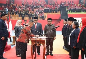 Nanang Ermanto Lantik 18 Pejabat Fungsional Guru di Kabupaten Lampung Selatan