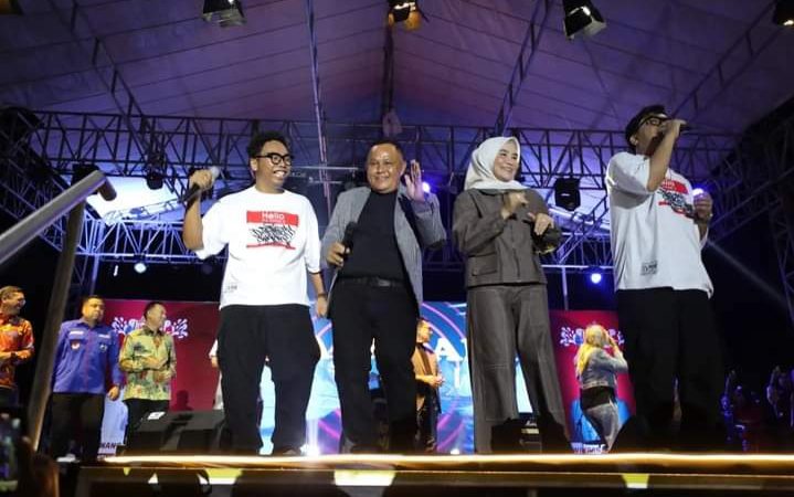 Jono Joni Sukses Ajak Ribuan Masyarakat Ambyar Bareng di Penutupan Lamsel Expo 2024