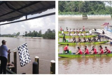 Tim Dayung Kabupaten Bekasi Menjadi Juara pada Final Siak Sirindit Boat Race 2024