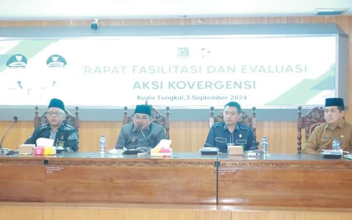 Perkuat Aksi Konvergensi Stunting, Bupati Anwar Sadat Pimpin Rapat Evaluasi