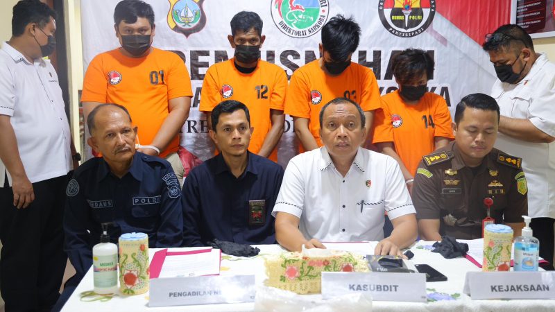 Narkotika Jenis Sabu Seberat 947,58 Gram Dimusnakan Oleh Ditresnarkoba Polda Kepri