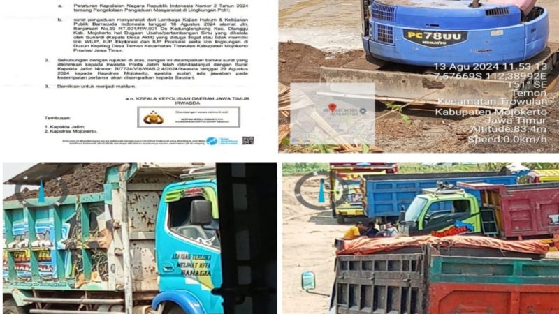 Patut Diacungi Jempol, Kapolda Jatim Sikapi Cepat Laporan Masyarakat Atas Dugaan Aktivitas Illegal