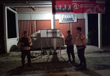 Wujudkan Pilkada Damai, Polsek Kempas Tingkatkan Patroli Blue Light
