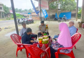 Polsek Kempas Gencar Berikan Himbauan Pilkada 2024