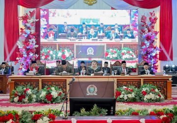 Sebanyak 45 Anggota DPRD Kabupaten Bengkalis Resmi di Lantik periode 2024 – 2029