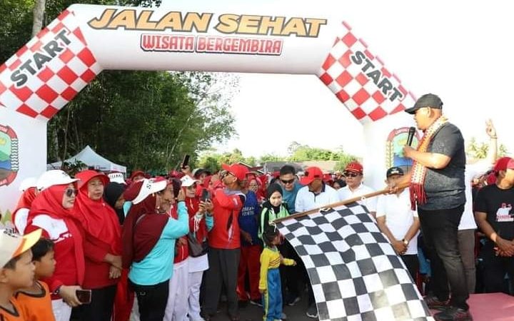 Kecamatan Tanjungsari Jadi Penutup Roadshow Jalan Sehat Wisata Gembira 2024