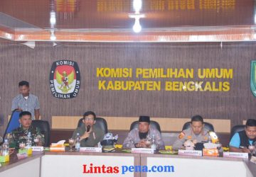 Jelang Kampanye Dimulai, KPU Bengkalis Gelar Rakor Kampanye Pemilihan Bupati dan Wakil Bupati Bengkalis