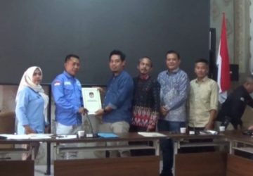 KPU Resmi Tetapkan Dua Paslon Peserta di Pilkada Kabupaten Lampung Selatan 2024