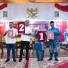 Cabut Undian Paslon Bupati dan Wabup, KBS Nomor Urut 1 dan SANDI Nomor Urut 2