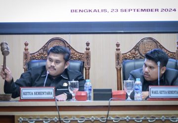DPRD Bengkalis Gelar Sidang Paripurna, Tujuh Fraksi Ditetapkan