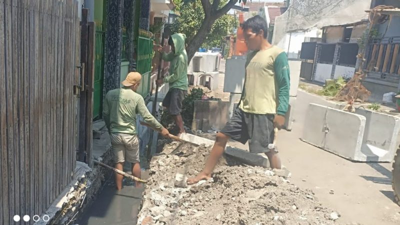 Proyek Milyaran Rupiah di DPUPR Perakim Mojokerto Kota Diduga Abai K3