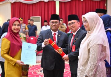 Akhmad Sudirman Tavipiyono Resmi Jabat Pjs Bupati Bengkalis