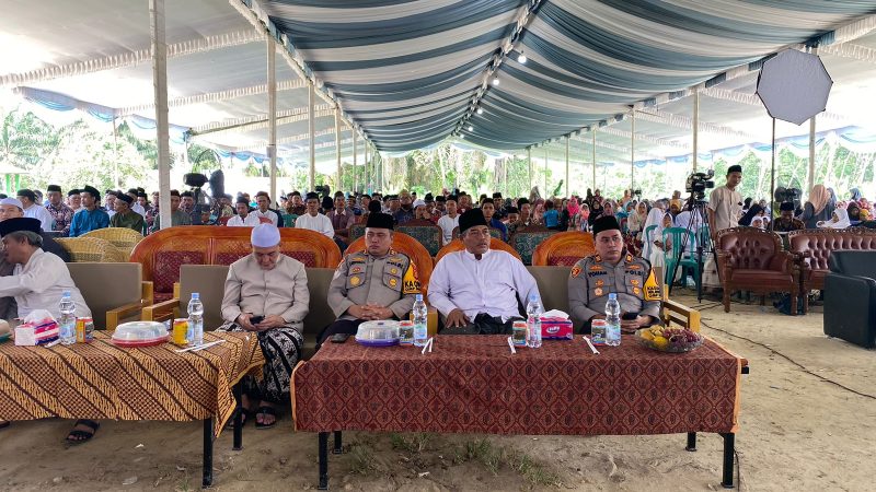 Kapolres Muba Didampingi Kapolsek Keluang Hadiri Undangan Pondok Pesantren Al-Hidayat Al-Qur’aniyyah