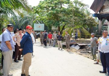 Pj Bupati Kampar Tinjau Langsung Lokasi Tragedi Maut di Siabu yang Menewaskan Satu Pekerja Akibat Menabrak Portal PT Ciliandra