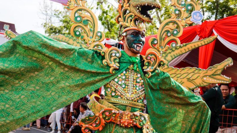 Sambut Peringatan HUT Kabupaten Muba ke-68, Pemkab Muba Undang Fashion Show Burung Cendrawasih dari Kota Jember