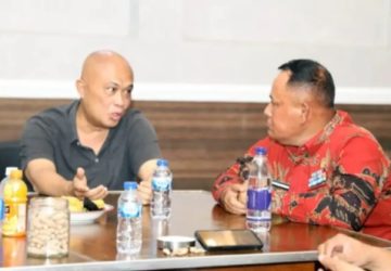 Nanang Ermanto Silaturahmi ke Mantan Wakil Bupati Lampung Selatan Periode 2010-2015 Eki Setyanto