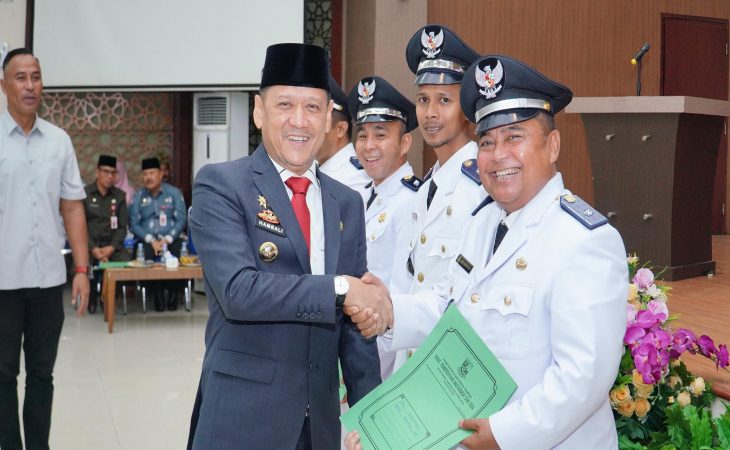 Sebanyak 97 Kepala Desa di Kampar Kembali Dapatkan Perpanjangan Masa Jabatan 2 Tahun