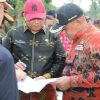 Ditinjau Bupati, Jalan Dusun Parmosari 1 Desa Haduyang Kecamatan Natar Akan Dibangun