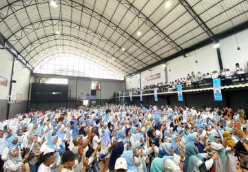 Tumpah, Ribuan Tim Pemenangan Alfin-Azhar Dilantik