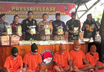 Polres Bengkalis Berhasil Amankan 15 Kilo Sabu Dan 4 Tersangka Dengan Ancaman Hukuman Mati