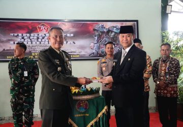Pj Bupati Harapkan Sinergi Kawal Suksesnya Pilkada Muara Enim Dalam Rangka HUT TNI ke-79
