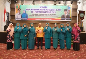 Rapat Koordinasi Dan Konsultasi TP-PKK Tingkat Provinsi Riau 2024