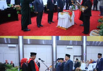 Pengucapan Sumpah Pimpinan Definitif DPRD Kota Sungai Penuh