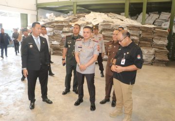 Pj Bupati Minta Pengamanan Gudang Logistik Pilkada Ditingkatkan