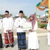 Pjs Bupati Tanjabbar dr H MHD Fery Kusnadi, Sp.OG memimpin upacara Peringatan Hari Santri Nasional di Alun-Alun