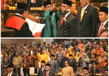Hadiri Pelantikan Ketua DPRD Riau, Readel Fitri : Pemkab Kampar Ucapkan Selamat Semoga Kampar dan Riau Makin Maju
