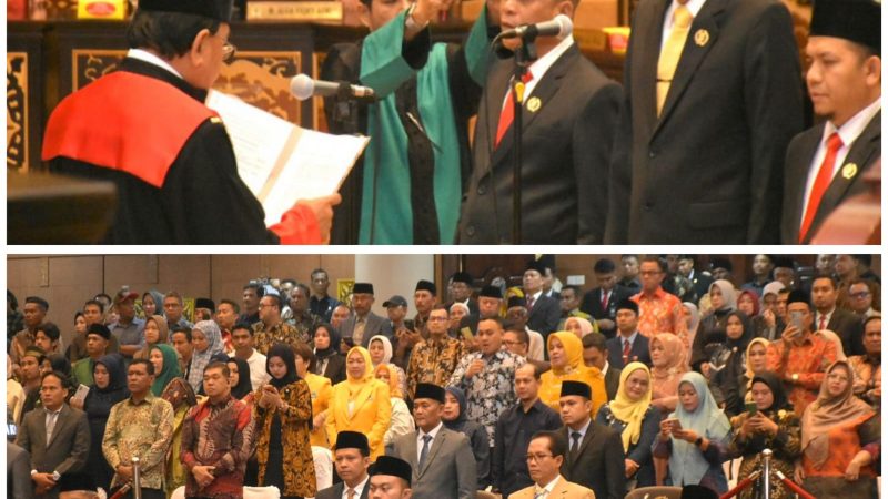 Hadiri Pelantikan Ketua DPRD Riau, Readel Fitri : Pemkab Kampar Ucapkan Selamat Semoga Kampar dan Riau Makin Maju