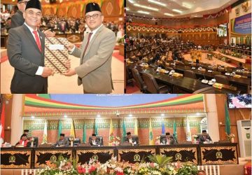 Gelar Rapat Paripurna Sumpah Janji Pimpinan DPRD Provinsi Riau, Masa Jabatan 2024-2029