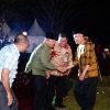 Wakili Pj. Bupati Kampar, Kepala Dinas Koperasi dan UMK Dendi Zulhairi Tutup Pergelaran Julang Budaya Kampar di Candi Muara Takus
