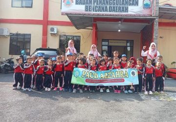 Simulasi Bencana di PAUD Azzahra: Membangun Kesiapan Anak Hadapi Keadaan Darurat