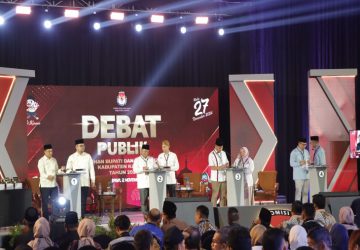 Debat Publik Pasangan Bupati dan Wakil Bupati Kampar Sukses Bejalan Lancar