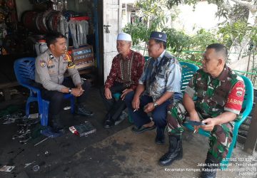 Kompak Bhabinkamtibmas dan Babinsa Rangkul Tokoh Masyarakat Sukseskan Pilkada Riau