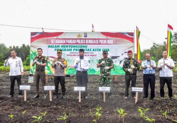 Wujudkan Asta Cita Presiden, Pjs Bupati Apresiasi Polres Bengkalis Lakukan Program Ketahanan Pangan