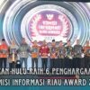 Rohul Sabet 6 Penghargaan Pada Komisi Informasi Riau Award Tahun 2024
