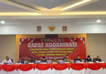 Polres Inhu Gelar Rakor Lintas Sektoral untuk Pengamanan Pilkada Serentak 2024