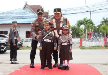 Kunker, Kapolda Riau Irjen Mohammad Iqbal Resmikan Fasilitas Di Mapolres Inhil