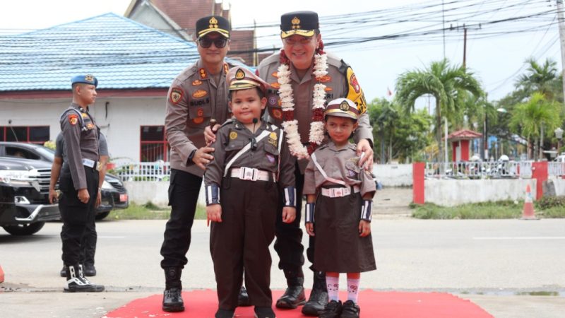 Kunker, Kapolda Riau Irjen Mohammad Iqbal Resmikan Fasilitas Di Mapolres Inhil