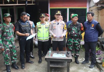 Tim Gabungan Kodim 0401 dan Polres Muba, Gerebek Kampung Rawan Narkoba