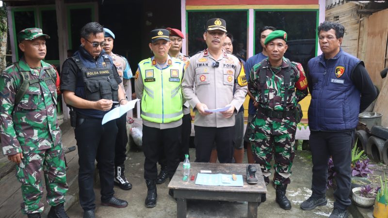 Tim Gabungan Kodim 0401 dan Polres Muba, Gerebek Kampung Rawan Narkoba